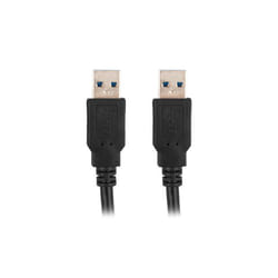 Lanberg CA-USBA-30CU-0018-BK câble USB 1,8 m USB 3.2 Gen 1 (3.1 Gen 1) Noir