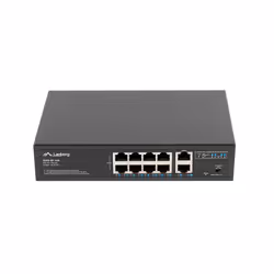 Lanberg RSFE-8P-2GE-120, Non-géré, Gigabit Ethernet (10/100/1000), Connexion Ethernet, supportant l'alimentation via ce port  ...