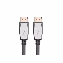 Lanberg CA-DPDP-20CU-0018-BK, 1,8 m, DisplayPort, DisplayPort, Mâle, Mâle, 7680 x 4320 pixels