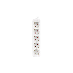 Lanberg PS0-05F-0300-W multiprise 3 m 5 sortie(s) CA Intérieure Blanc