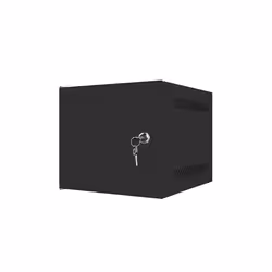 Lanberg WF10-2306-00B étagère 6U Rack monté sur le mur Noir