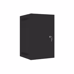 Lanberg WF10-2309-00B, Rack monté sur le mur, 9U, 20 kg, 6,85 kg, Noir