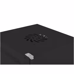 Lanberg WF10-2312-00B étagère 12U Rack monté sur le mur Noir - Vue supplémentaire 6