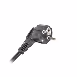 Lanberg PDU-08E-0200-BK unité de distribution d'énergie 8 sortie(s) CA 1U Noir