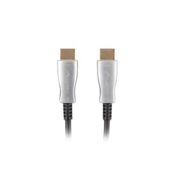 Lanberg CA-HDMI-20FB-0400-BK câble HDMI 40 m HDMI Type A (Standard) Noir, Argent