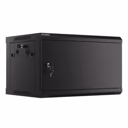 Lanberg WF01-6406-00B, Rack monté sur le mur, 6U, 60 kg, 16,5 kg, Noir