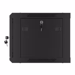Lanberg WF01-6406-00B étagère 6U Rack monté sur le mur Noir