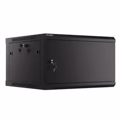 Lanberg WF01-6606-00B, Rack monté sur le mur, 6U, 60 kg, 20,3 kg, Noir