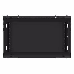 Lanberg WF01-6606-00B étagère 6U Rack monté sur le mur Noir