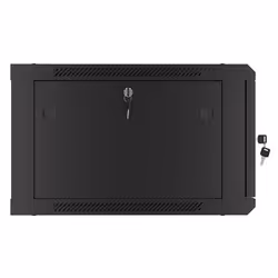 Lanberg WF01-6606-00B étagère 6U Rack monté sur le mur Noir - Vue supplémentaire 4