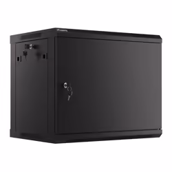 Lanberg WF01-6409-00B, Rack monté sur le mur, 9U, 60 kg, 19,7 kg, Noir