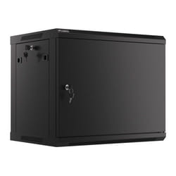 Lanberg WF01-6409-00B étagère 9U Rack monté sur le mur Noir