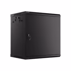Lanberg WF01-6412-00B, Rack monté sur le mur, 12U, 60 kg, 24,4 kg, Noir