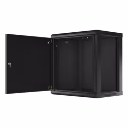 Lanberg WF01-6412-00B étagère 12U Rack monté sur le mur Noir - Vue supplémentaire 8