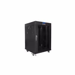 Lanberg FF01-6615-12BL étagère 15U Rack autonome Noir