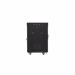 Lanberg FF01-6615-12BL étagère 15U Rack autonome Noir - Vue supplémentaire 5