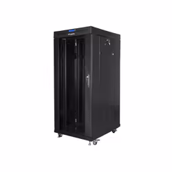 Lanberg FF01-6827-12BL étagère 27U Rack autonome Noir - Vue supplémentaire 4