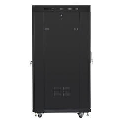 Lanberg FF01-6827-23BL étagère 27U Rack autonome Noir