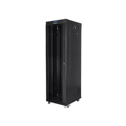 Lanberg FF01-6842-12BL étagère 42U Rack autonome Noir