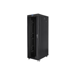 Lanberg FF01-8242-12BL étagère 42U Rack autonome Noir