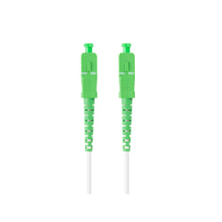 Lanberg FO-SASA-SS21-0050-WH câble de fibre optique 5 m SC G.657.A2 Vert, Blanc