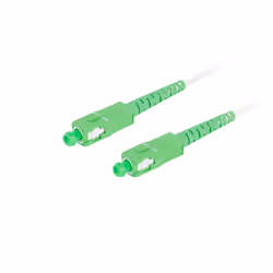 Lanberg FO-SASA-SS21-0350-WH câble de fibre optique 35 m SC G.657.A2 Vert, Blanc