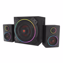 GENESIS Helium 800BT, 2.1 canaux, 60 W, Universel, Noir, Avec fil, 2-voies