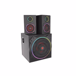 GENESIS Helium 800BT set d'enceintes 60 W Universel Noir 2.1 canaux 2-voies 30 W Bluetooth