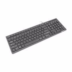 NATEC DISCUS 2 clavier maison/bureau USB QWERTY US International Noir