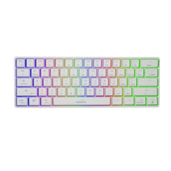 GENESIS Thor 660 clavier USB + Bluetooth QWERTY US International Blanc
