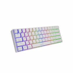 GENESIS Thor 660 clavier USB + Bluetooth QWERTY US International Blanc