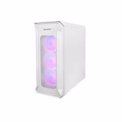 GENESIS NPC-1872, Midi Tower, PC, Blanc, ATX, micro ATX, Mini-ATX, ABS, Acier, Verre trempé, Jouer