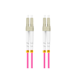 Lanberg FO-LULU-MD41-0050-VT câble de fibre optique 5 m LC OM4 Violet