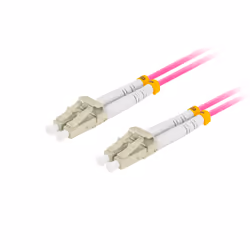 Lanberg FO-LULU-MD41-0050-VT câble de fibre optique 5 m LC OM4 Violet