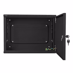 Lanberg WAF1-5203-04-00B étagère 4U Rack monté sur le mur Noir - Vue supplémentaire 4