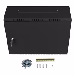 Lanberg WAF1-5203-04-00B étagère 4U Rack monté sur le mur Noir - Vue supplémentaire 5