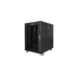 Lanberg FF01-8015-12BL étagère 15U Rack autonome Noir