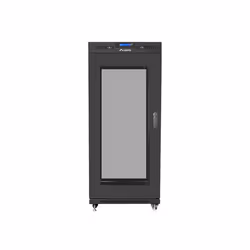 Lanberg FF01-8015-23BL, Rack autonome, 15U, 800 kg, Verrouillage des touches, Rails de rack, Pieds réglables