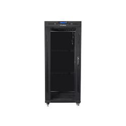 Lanberg FF01-8822-12BL étagère 22U Rack autonome Noir