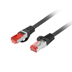 Lanberg PCF6-10CU-0500-BK câble de réseau Noir 5 m Cat6 F/UTP (FTP)