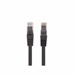 Lanberg PCU6-10CU-0200-BK câble de réseau Noir 2 m Cat6 U/UTP (UTP)