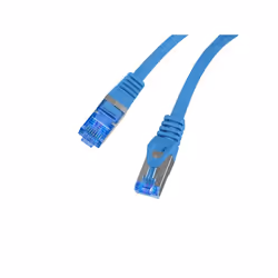 Lanberg PCF6A-10CC-0025-B câble de réseau Bleu 0,25 m Cat6a S/FTP (S-STP)