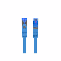 Lanberg PCF6A-10CC-0025-B câble de réseau Bleu 0,25 m Cat6a S/FTP (S-STP)