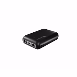 NATEC Trevi compact, 10000 mAh, Lithium Polymère (LiPo), 5 V, Noir