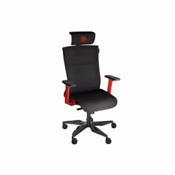 GENESIS Astat 700 Siège de jeu sur PC Siège respirant Noir, Rouge