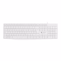 NATEC NKL-1949 clavier USB QWERTY Espagnole Blanc