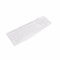NATEC NKL-1949 clavier USB QWERTY Espagnole Blanc
