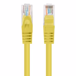 Lanberg PCU6-20CC-0300-Y câble de réseau Jaune 3 m Cat6 U/UTP (UTP)