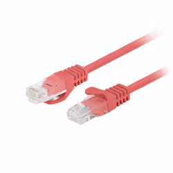 Lanberg PCU6-20CC-0100-R, 1 m, Cat6, U/UTP (UTP), RJ-45, RJ-45