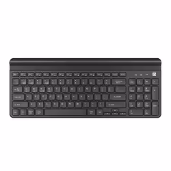 NATEC FELIMARE, Taille réelle (100 %), Sans fil, Bluetooth, Clavier à membrane, QWERTY, Noir